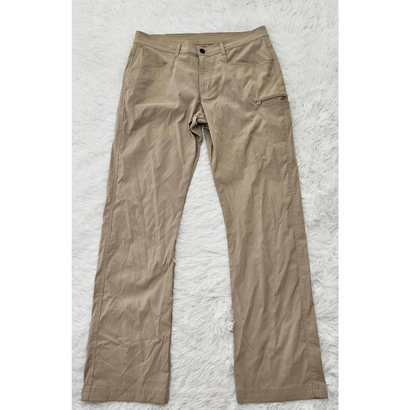 Men's Tan Lightweight Straight Leg Outdoor Hiking Pant. Size‎ 31 - Picture 1 of 10